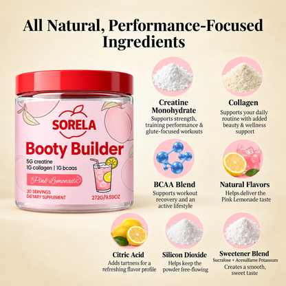 Sorela Booty Builder - Creatine By Women, For Women